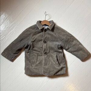 Kids Olive Green Corduroy Jacket